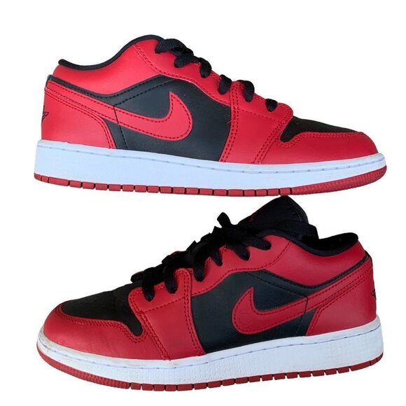 NIKE Air Jordan 1 Low Reverse Bred Size 6 - Picture 1 of 10